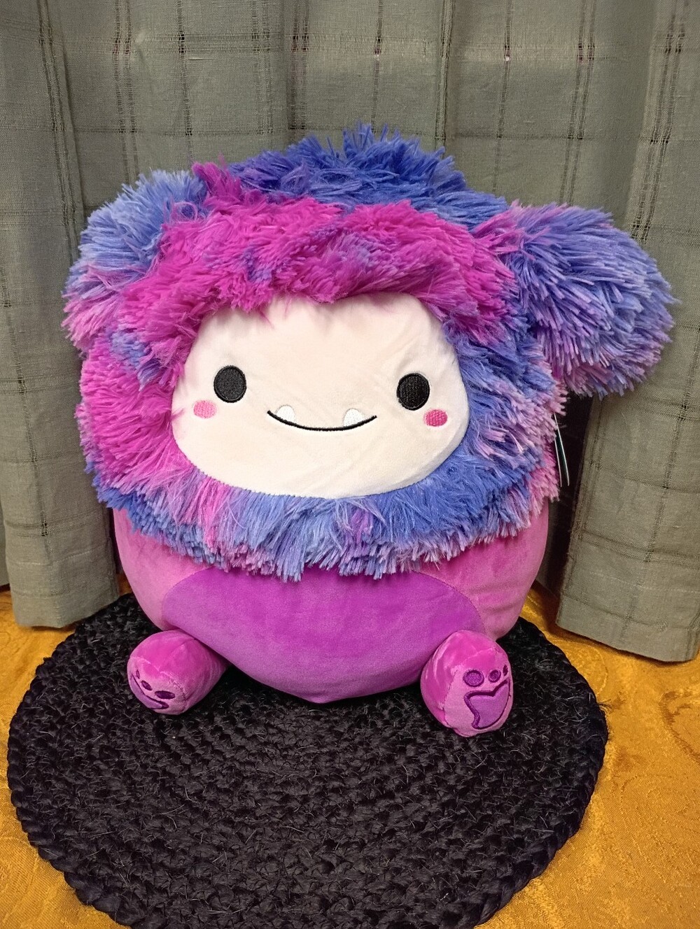 NWT Original Squishmallows Bigfoot Squad Woxie The Bigfoot Size 12"